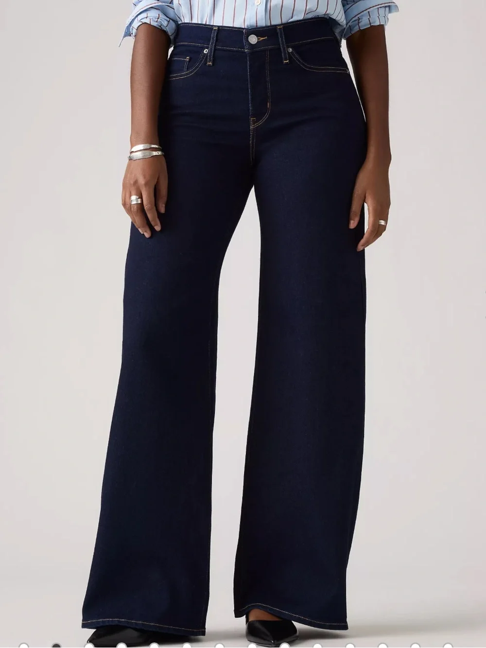 318 SHAPING WIDE LEG WOMEN'S JEANS 20x32